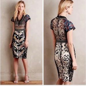 ANTHROPOLOGIE BEGUILE by BYRON LARS MARGOT DRESS SIZE 8